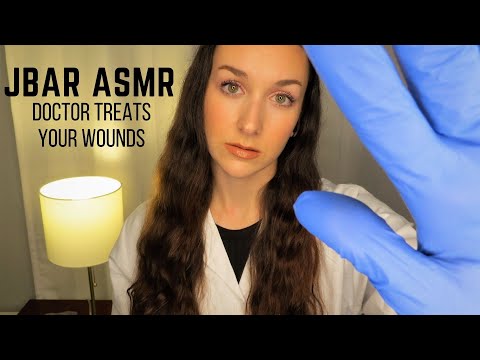 Doctor Treats your Wounds | ASMR Role Play | soft spoken | personal attention