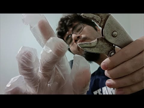 ASMR Cranial Nerve Exam | Dental examination & Eye Exam & Medical RP & Relaxing Test