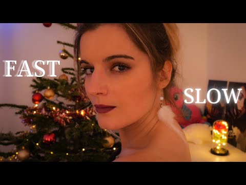 ASMR FR 🕊 TRIGGERS EN FAST & SLOW.. 😴 (j'alterne les deux, c'est trop bien 💛)