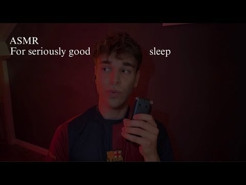 ASMR Unintelligible Whispers | Low Brightness for Deep Sleep 