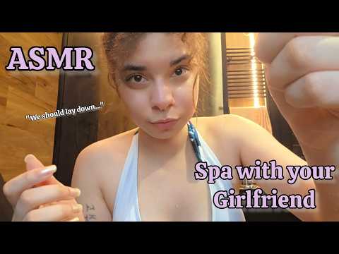 ASMR ✨️ You have a Spa session with your girlfriend 🫧