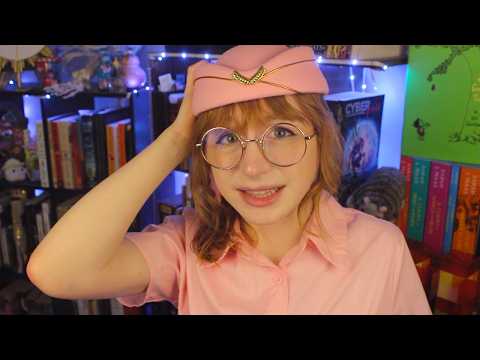 midnight flight attendant (asmr)