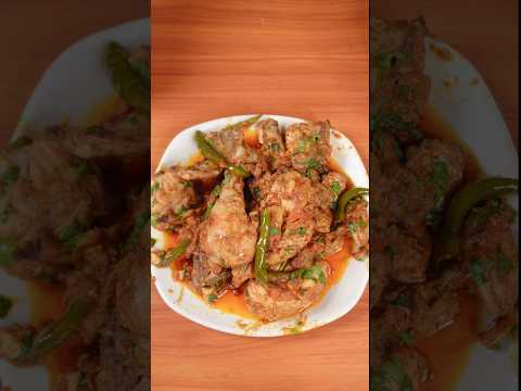 🔥 ASMR Charsi Chicken Karahi 🍗 | Spicy Desi Karahi Sounds 🤤 #shorts #short
