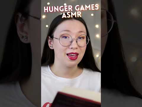 Let Me Read You To Sleep ✨  #asmr #asmrshorts #thehungergames #hungergames