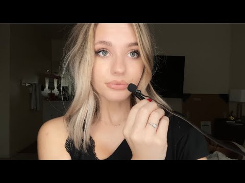 ASMR| Unpredictable Trigger Words/ Repetitive Whispering/ Hand Movements