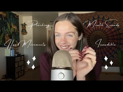 Gracie K Mouth Sounds + Hand Movements Compilation | Inaudible Whispers, Mic Scratching, Plucking