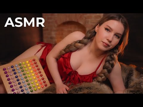 АСМР 5 в 1 ❤️‍🔥 ГОЛОВОЛОМКИ У КАМИНА для СНА 🔥 Близкий шепот 1 час | ASMR Color Puzzle