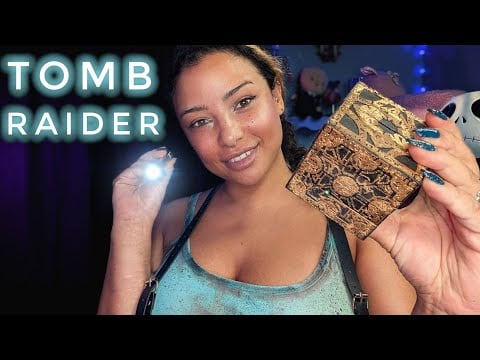 ASMR Archeologist Cleans You: Lara Croft Artifact Inspection (South African Accent)
