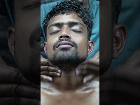 Strong Wrist Barber Doing Very Hard Neck Massage ASMR #shorts