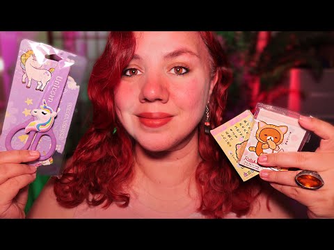 ASMR Para DORMIR 🎀 Roleplay Tienda de PAPELERIA Bonita #Kawaii 🎀