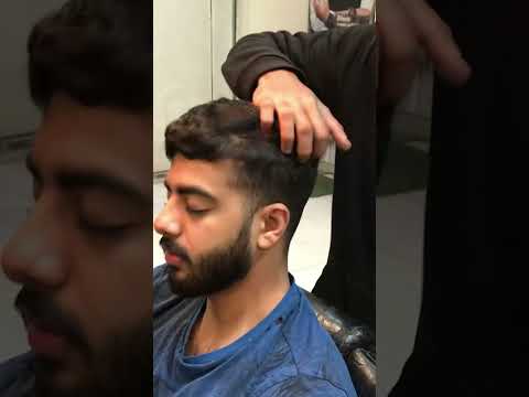 Head Massage #asmr #asmrforsleep #headmassage #streesrelief #relaxingmassage #haircut #lahoribarber