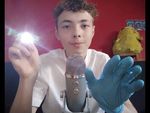 ASMR FR: Roleplay 👁ophtalmologue je t'examine les yeux👁