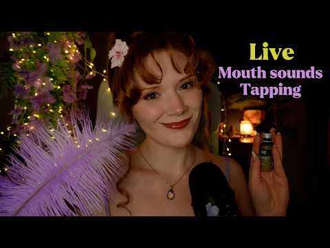 ASMR Plucking,Octopus&Jellyfish,Thunderstorm with Light triggers,Wooden Skin care,Spit painting😴