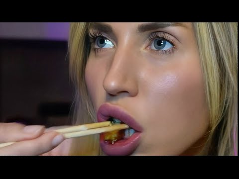 ASMR Eating Sushi 🍣 Talking & Mouth Sounds | Relaxing Mukbang (Finally Back)