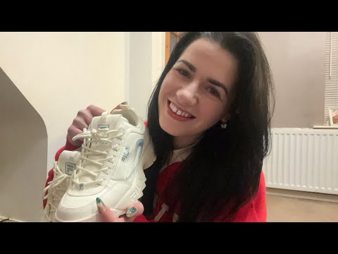 ASMR | Mini Shoe Haul, Smoking & Whispering ✨ 