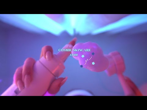 ASMR | Roleplay | 🌌 Ultra Cosmic Facial Skincare for a Sleepy Journey ✨