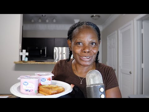 Toast & Yogurt ASMR Eating Sounds