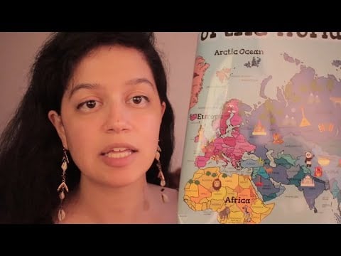 ASMR • Linguistic Map of Europe | Soft Geography Teacher