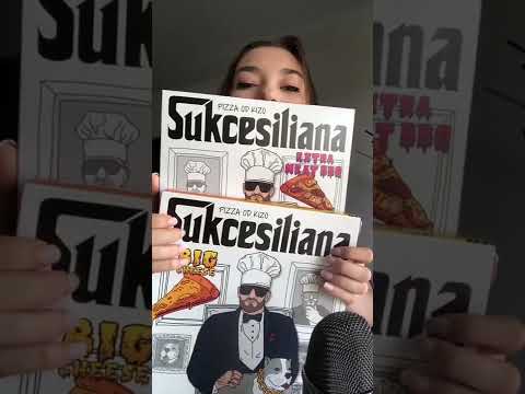 SUKCESILIANA PIZZA KIZO z Żabki test smaku ASMR po polsku