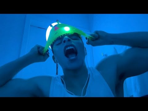 ASMR inaudible mouth sounds with alien