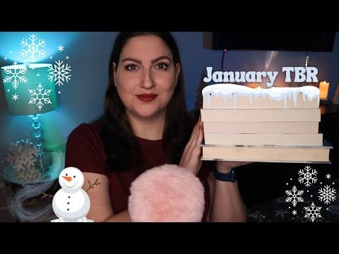 ASMR The Books I Want to Read in January ❄️📚