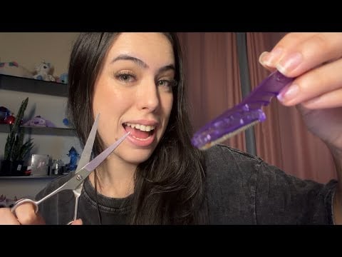 ASMR- BARBEARIA ⭐️(te deixei bem zoado) 