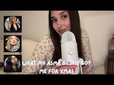 What my ASMR bestie got me for Christmas✨