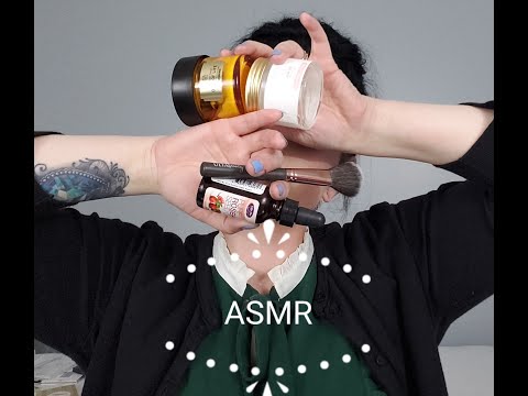 ASMR Tapping, Opening, and Scratching Lids + Mics.