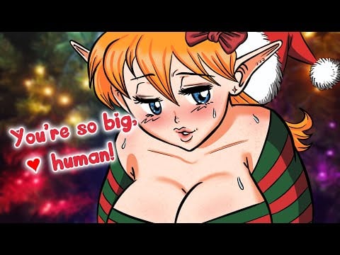 Stuck Elf Roleplay ASMR | Chubby Elf Girl Asks For Help From Under Your Christmas Tree [F4M]