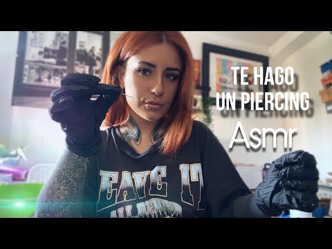 Roleplay haciéndote piercings ASMR: experiencia relajante y sin dolor