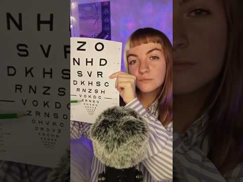 ASMR | RP Rapide Ophtalmo #asmr #relax #blueyeti #français