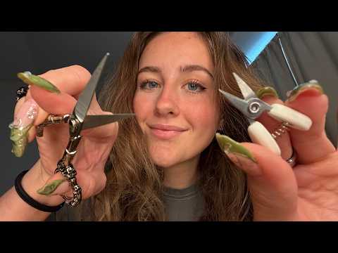 Trying Different Haircut Styles on You. (ASMR)