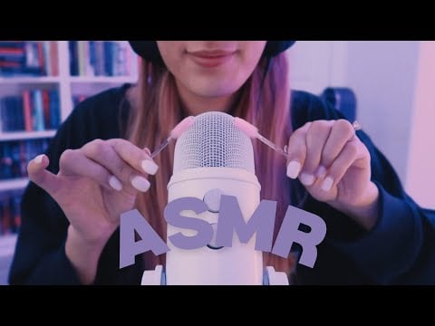 ASMR 100% SLEEPY Deep Inner Ear Mic Brushing With Spoolie & Brushes | ASMR-MAS Day 14