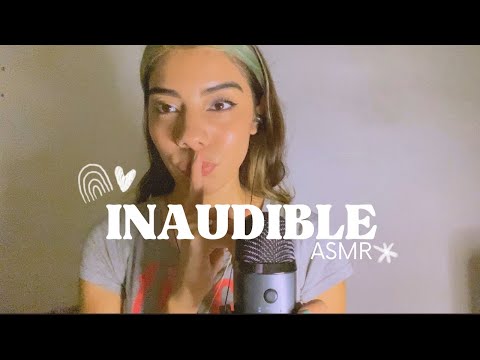 ASMR | INAUDIBLE ✨ Duerme en menos de 10 min. 🩷