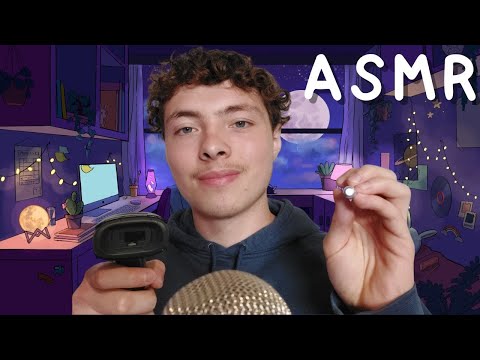 ASMR FR: Je te scan et fais des petits cercles