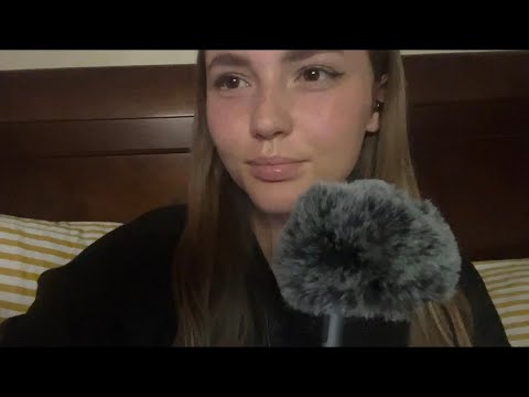 ASMR Close Inaudible Whispers & Mouthsounds😴