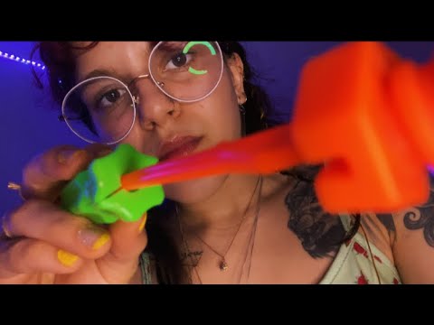 ASMR ~ Consertando e limpando você robô 🤖🧹