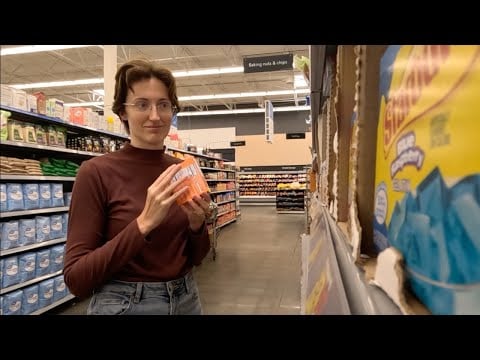Grocery Shopping | Public ASMR at Walmart