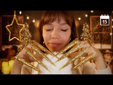 ASMR 🎄 Massage crânien avec les griffes et la moumoute 🤤