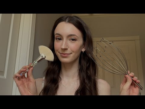 ASMR personal attention to help you sleep💕 | touching your face | scalp massage | no talking