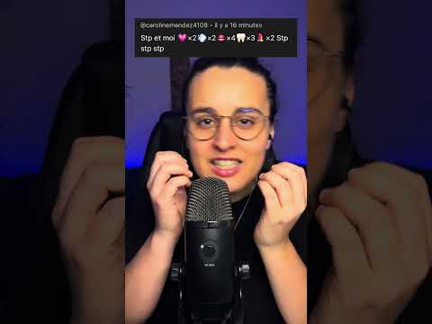 ASMR | EMOJI CHALLENGE #asmr #asmremojichallenge #asmremoji #asmrfr