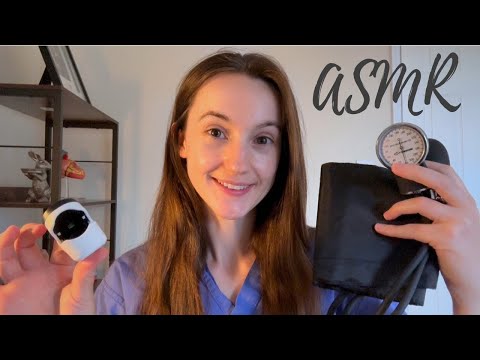 ASMR Nurse Checks Your Medical Observations/Vital Signs 🩺