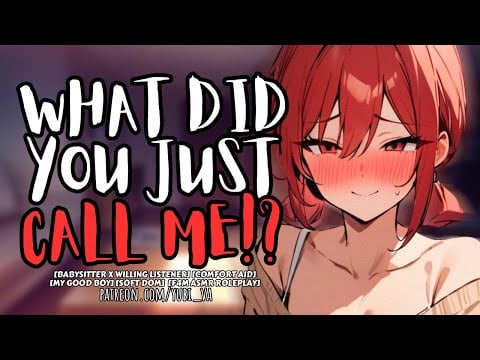 [F4M] Calling The Babysitter "Mommy" and Good Boy Cuddles [babysitter x good boy] Roleplay ASMR