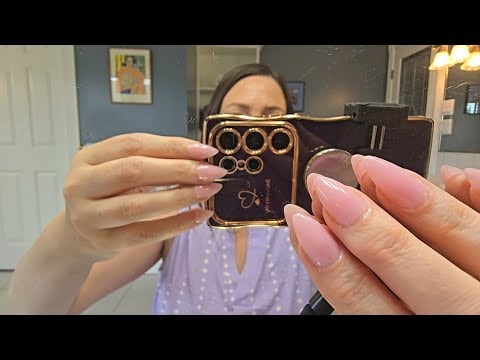 ASMR Aggressive Camera and Mirror Tapping and Scratching | No Talking After Intro 