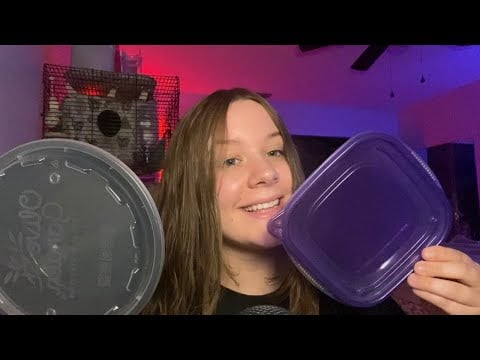 ASMR Tupperware Containers are UNDERRATED (Just Tapping, No talking)