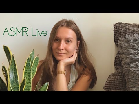 ASMR po polsku 🌙 Środowy Live // Q&A 💛🌜