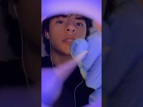 ASMR doctor cleaning your eyes #relax #mouthwhisper #asmr