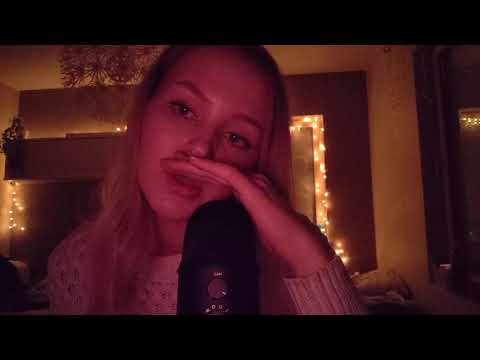 ASMR SUOMI koko kehon rentoutusharjoitus! lähikuiskauksia ja käsiliikkeitä