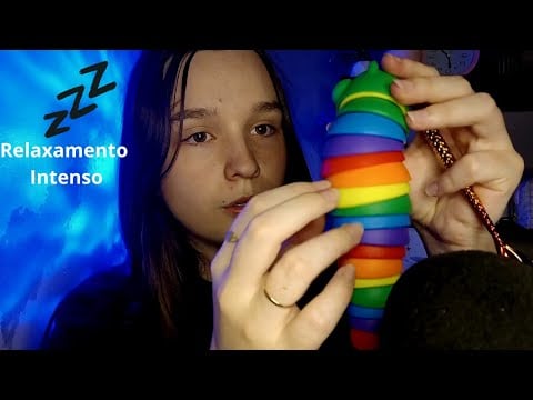 ASMR RELAXAMENTO INTENSO COM GATILHOS  ARREPIAVEIS relaxe muito nesse vídeos