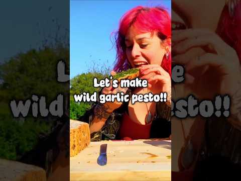 it's wild garlic season! #firesideasmr #forage #wildgarlic #diy